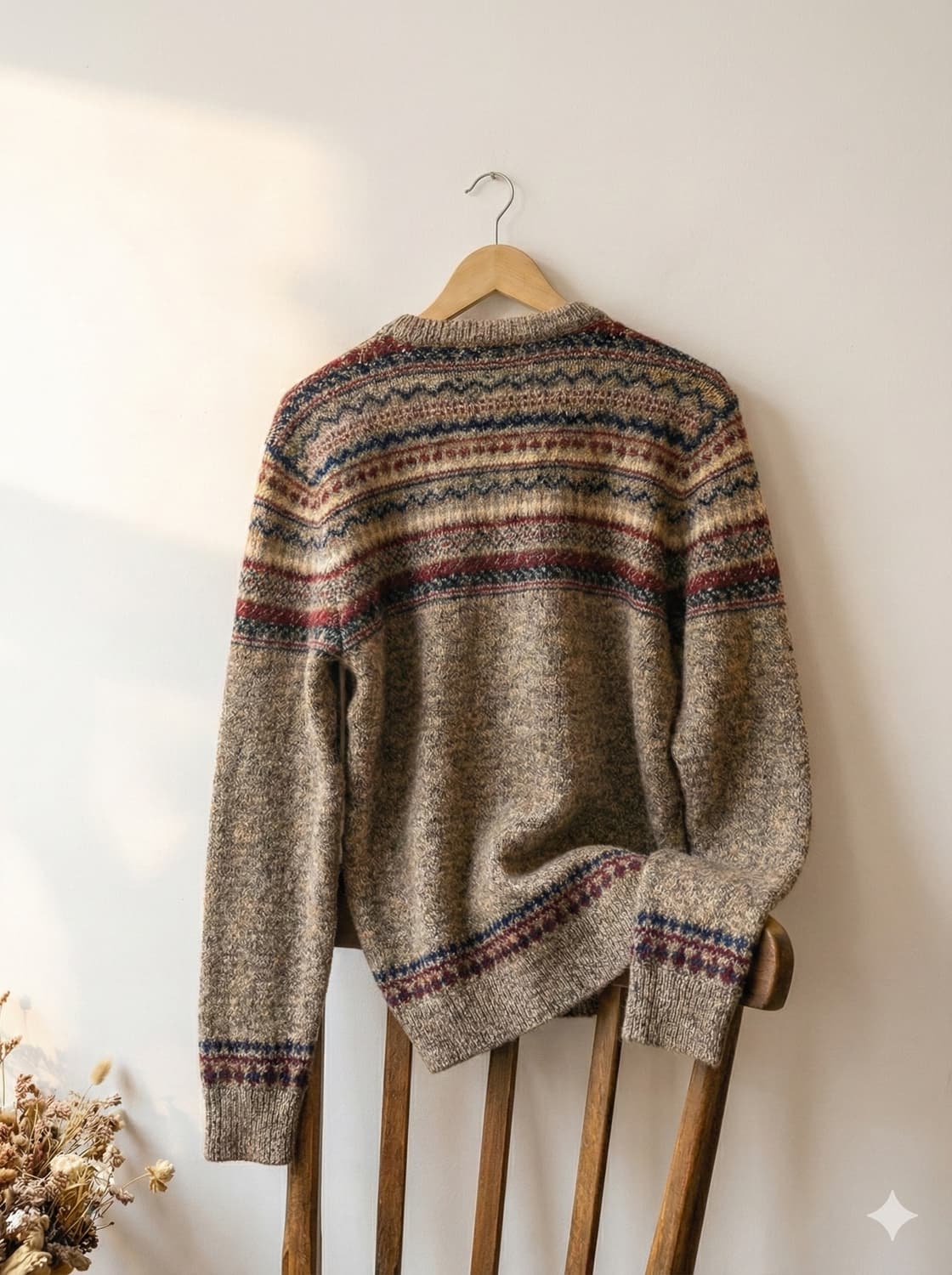 Nordic Pattern Wool Knit 상품이미지2