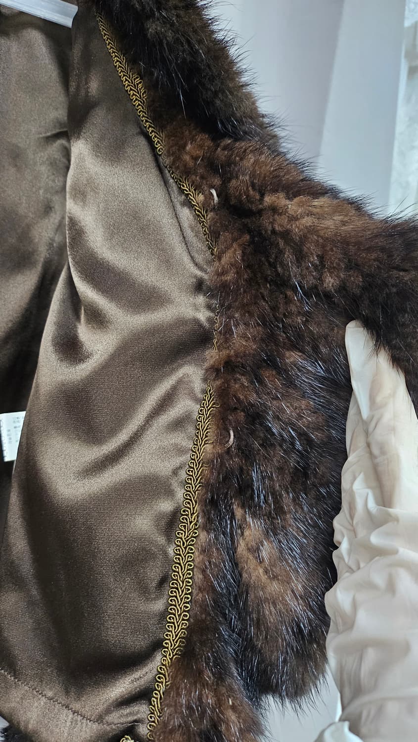 브라운 밍크 베스트 상품이미지5