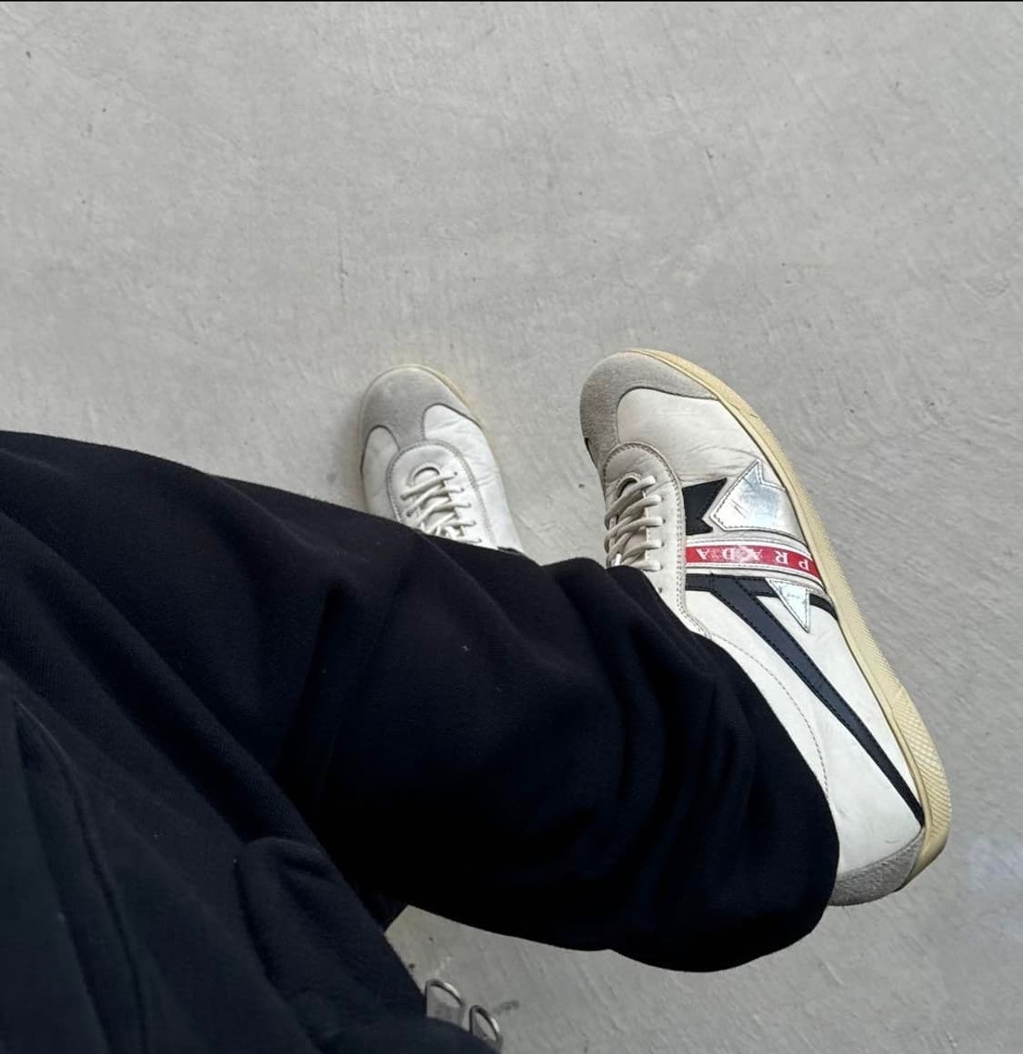 프라다 스포츠 아카이브 레더 스니커즈 260 상품이미지10