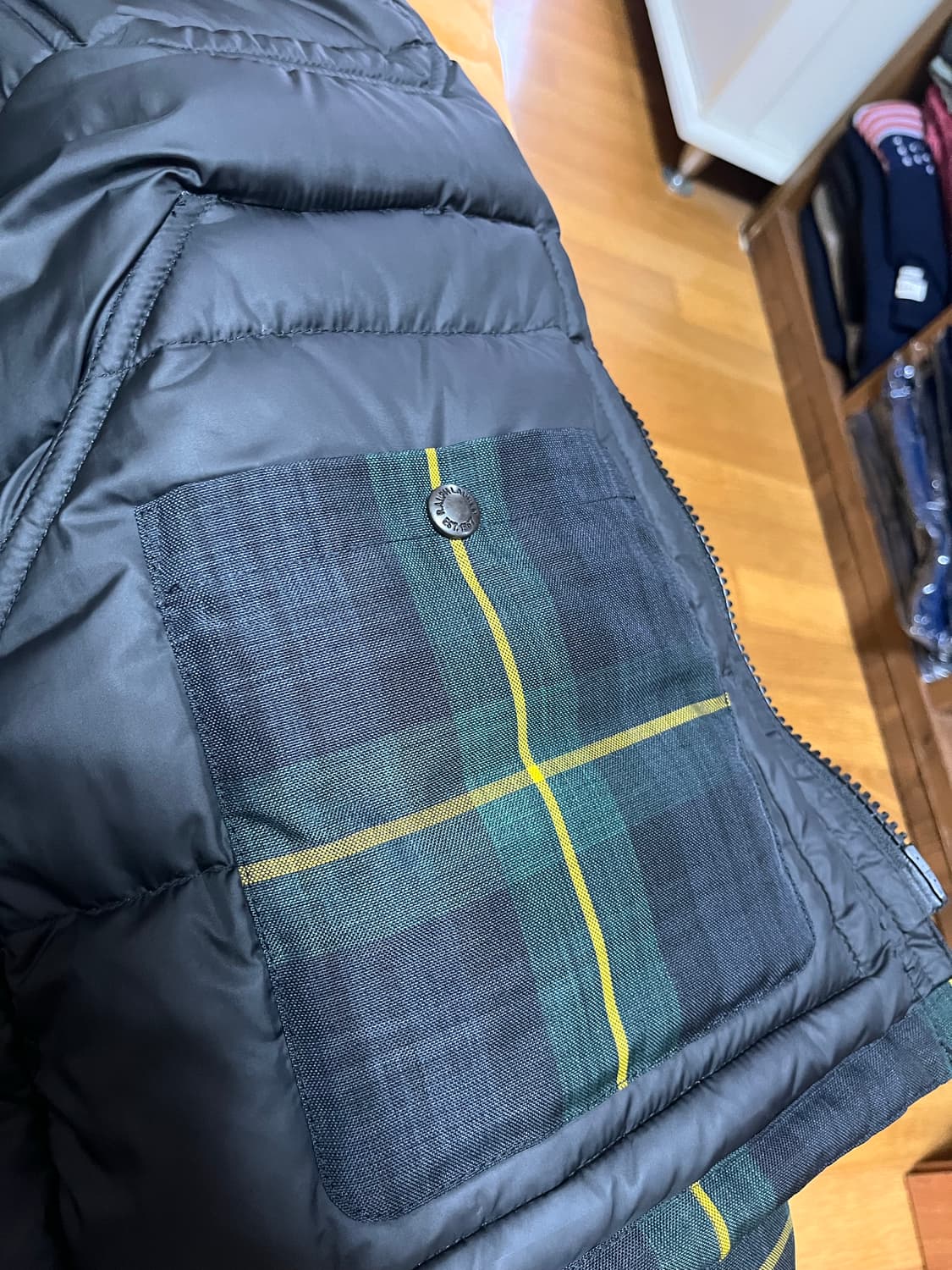 S 폴로 랄프로렌 블랙와치 다운패딩 상품이미지8