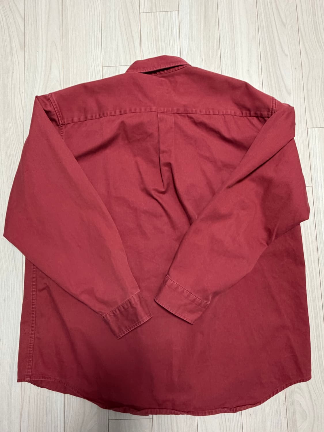 칼하트 버건디 셔츠 상품이미지3