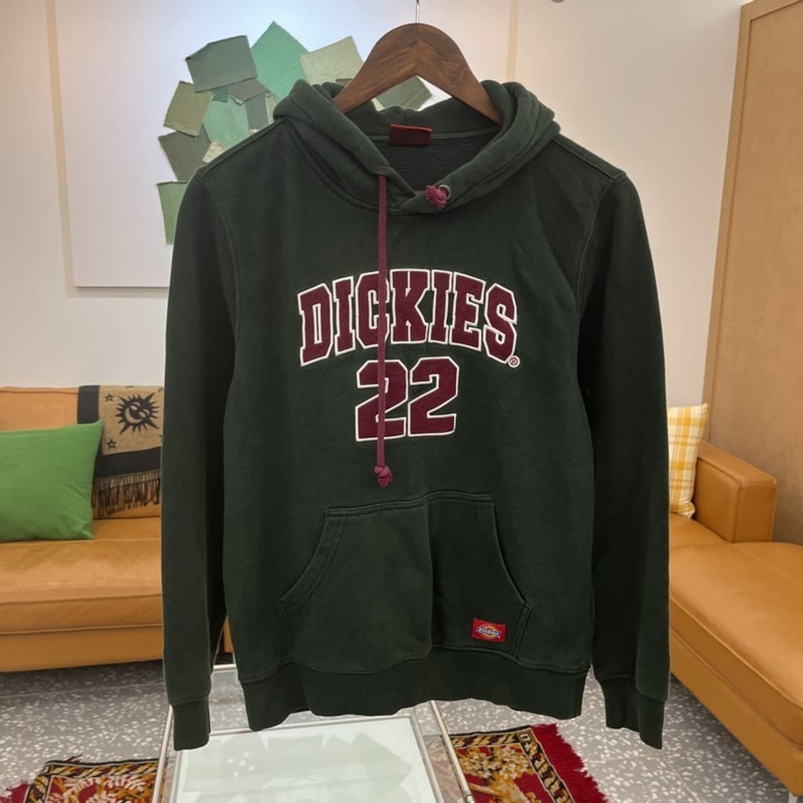 디키즈 빅로고 약기모 후드티 90 C05614 상품이미지3