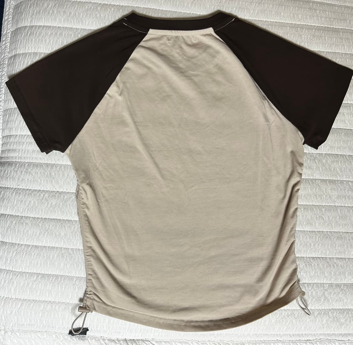 스파오 셔링 나그랑 크롭 반팔티 새상품 (M) 상품이미지2