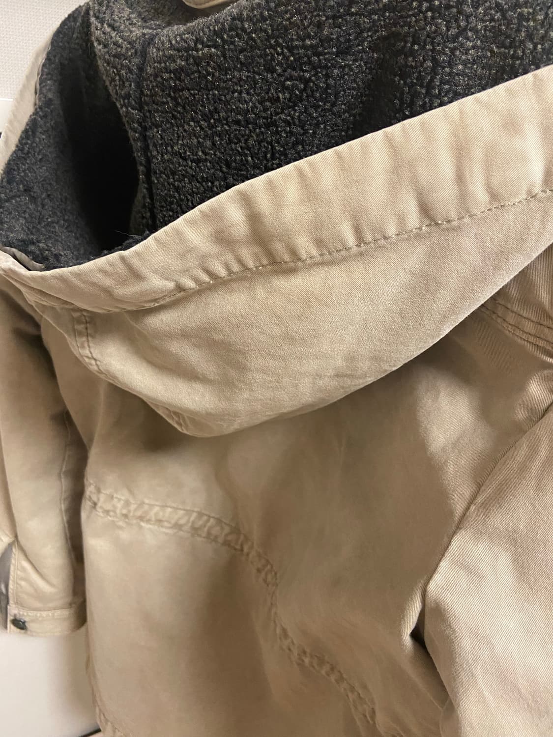 캘빈클라인 빈티지 자켓 S(사파리자켓, 베이지) / 이너 탈부착 가능 상품이미지4