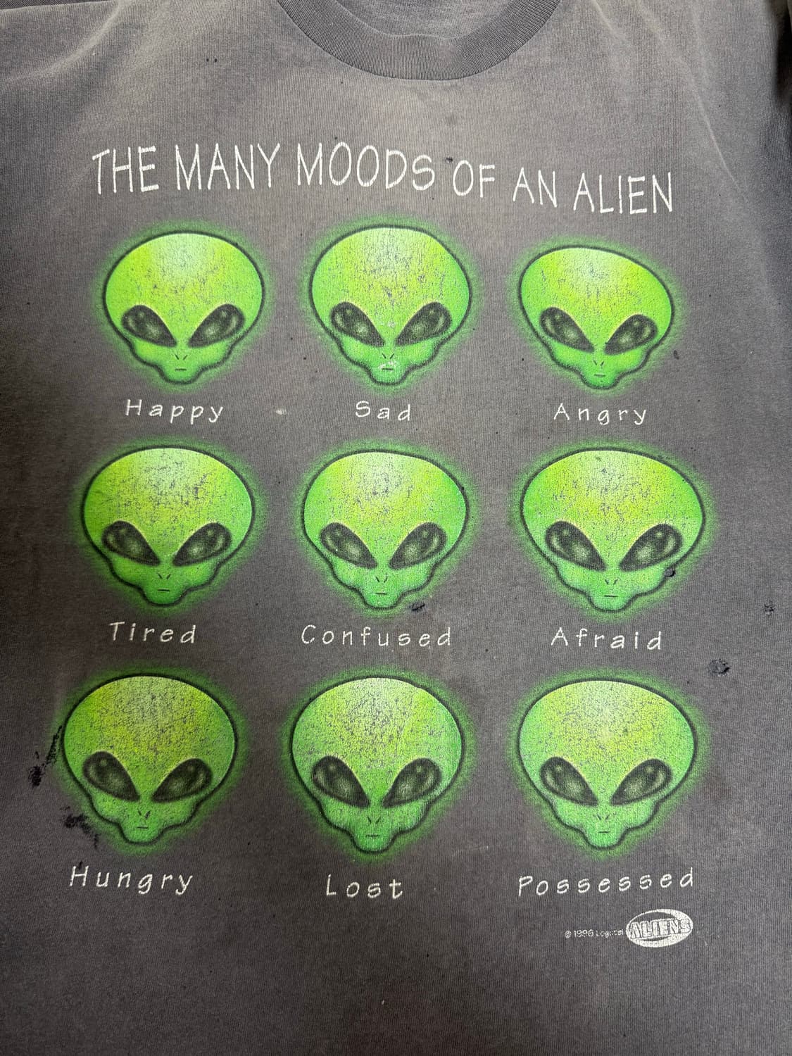 [xl]90s 에일리언 빈티지 티셔츠 상품이미지4