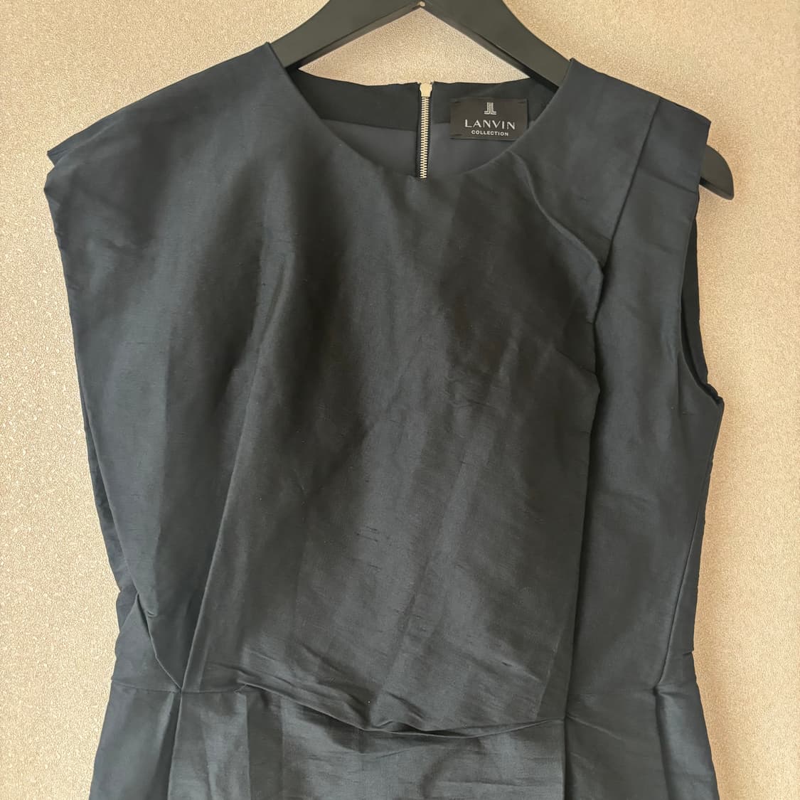 LANVIN COLLECTION 블랙 민소매 원피스 55/마른 66 상품이미지3