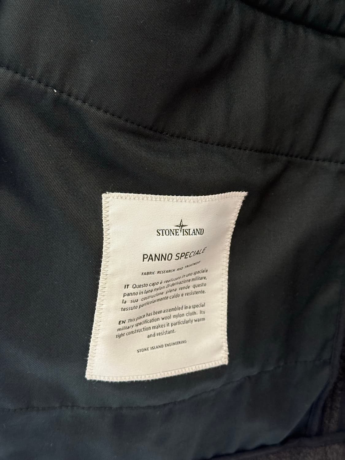 [M] 스톤아일랜드 파노펠트 스페셜 울 후드 코트 상품이미지5