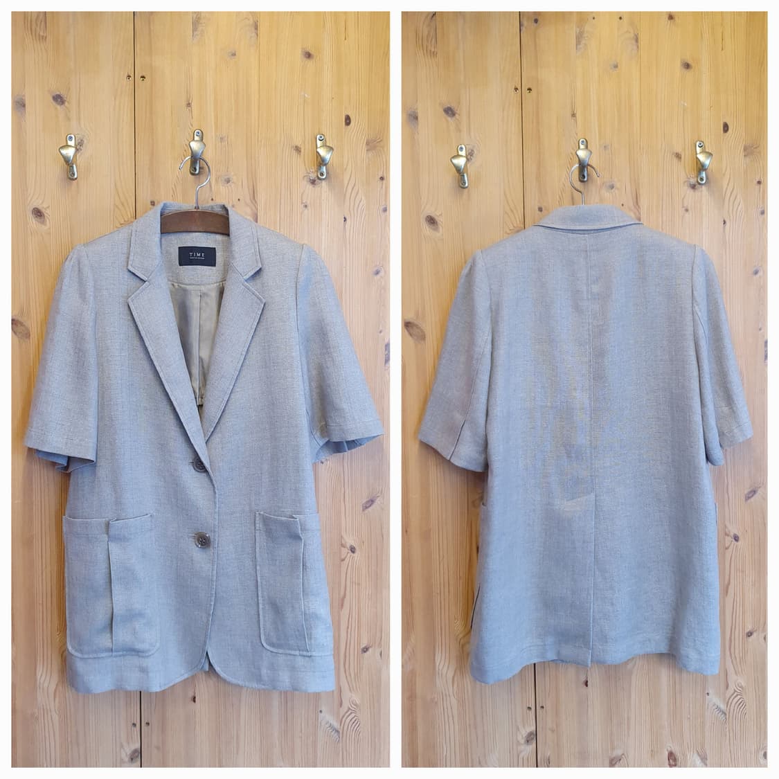 66.타임 린넨 반팔자켓 상품이미지10