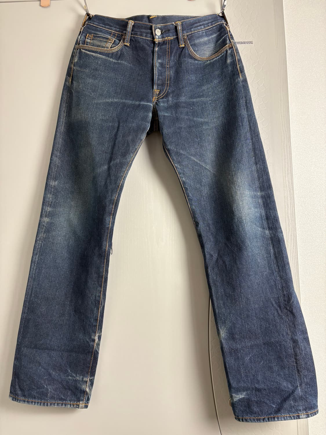 Evisu(일본) 다이콕 백로고 셀비지 데님 상품이미지3