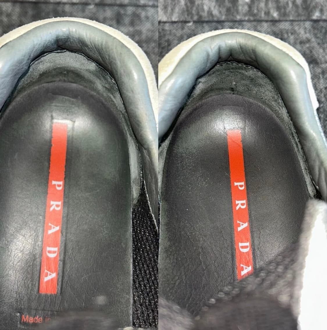 Prada 레이싱 레더 스니커즈 상품이미지3