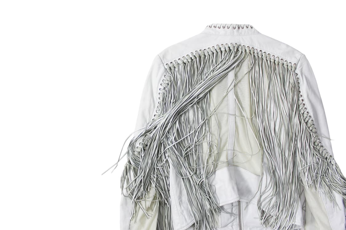 LAMARQUE Fringe Leather Jacket 상품이미지7