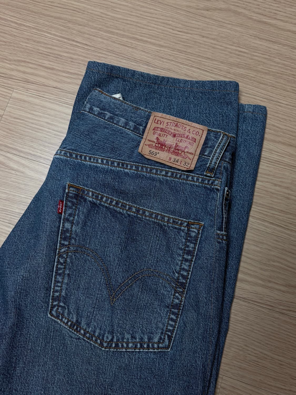 리바이스 00s 569 루즈 스트레이트 데님 MEXICO🇲🇽  상품이미지1