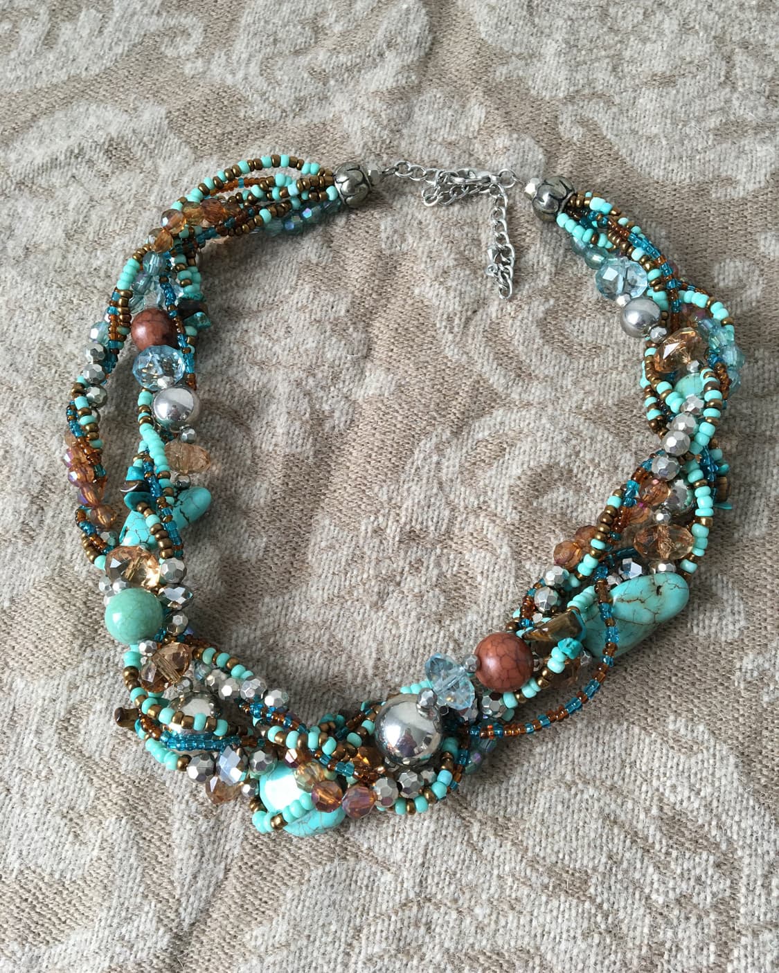 beads mixed necklace 상품이미지2