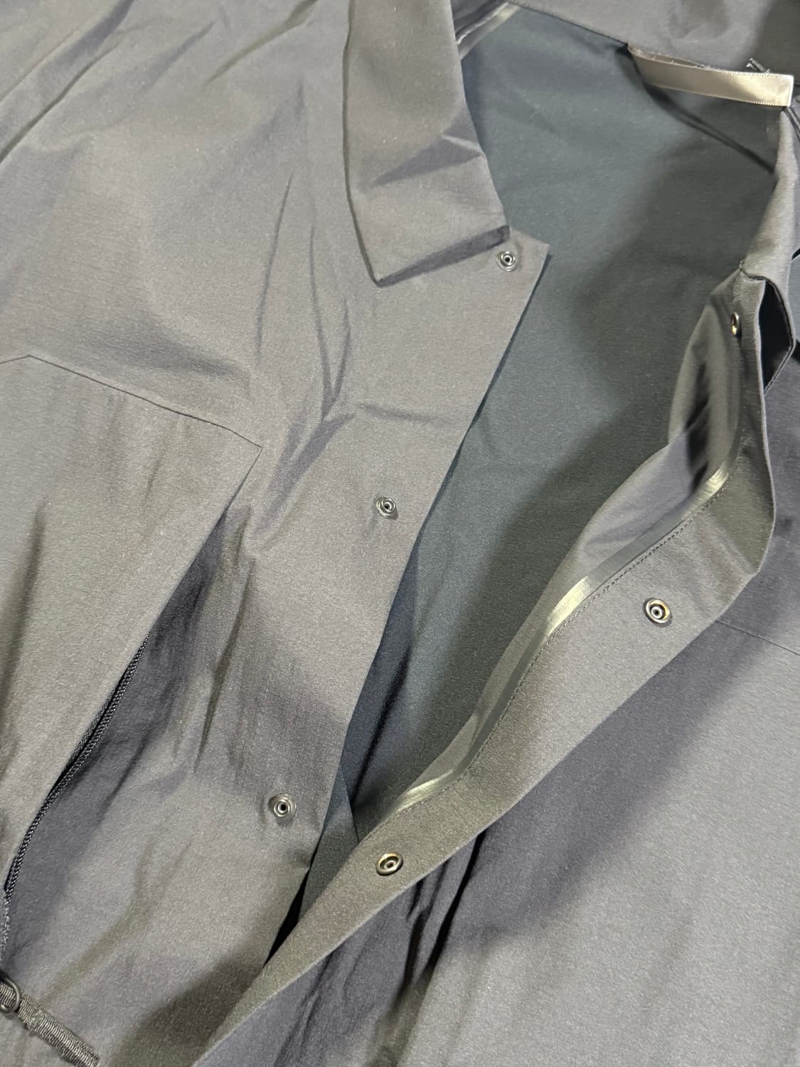 [L] 베일런스 페르마 자켓 셔츠 블랙 상품이미지8