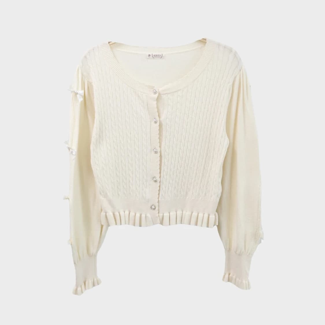 액시즈팜 꽈배기 가디건 66504 상품이미지1