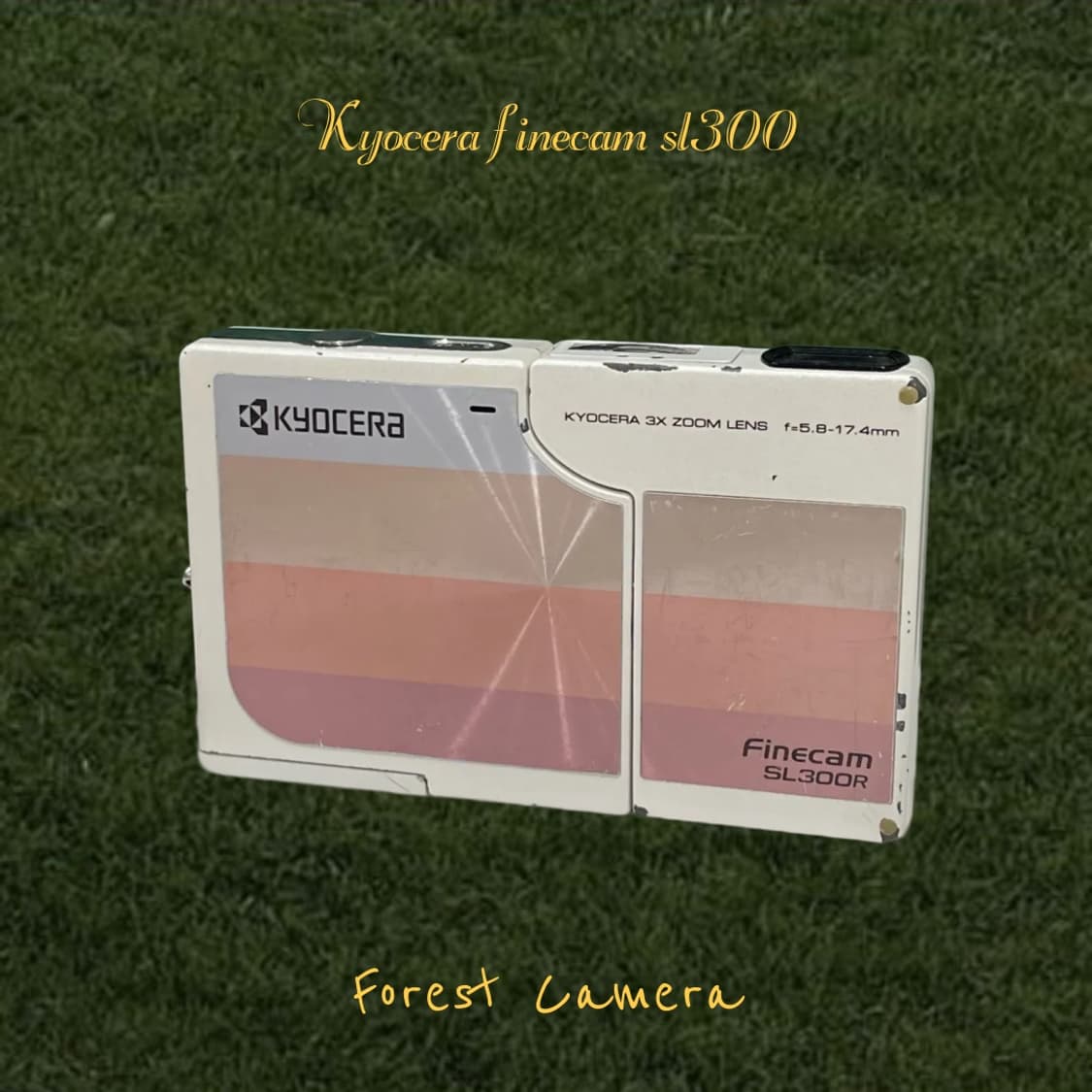 (셀카/희귀) 교세라 finecam sl300r 디지털카메라 상품이미지1