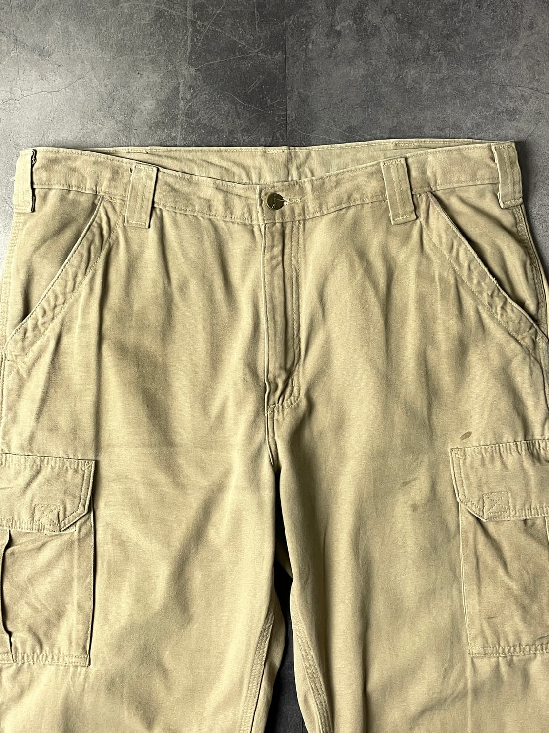 CARHARTT 칼하트 빈티지 베이지 카고 팬츠 상품이미지2