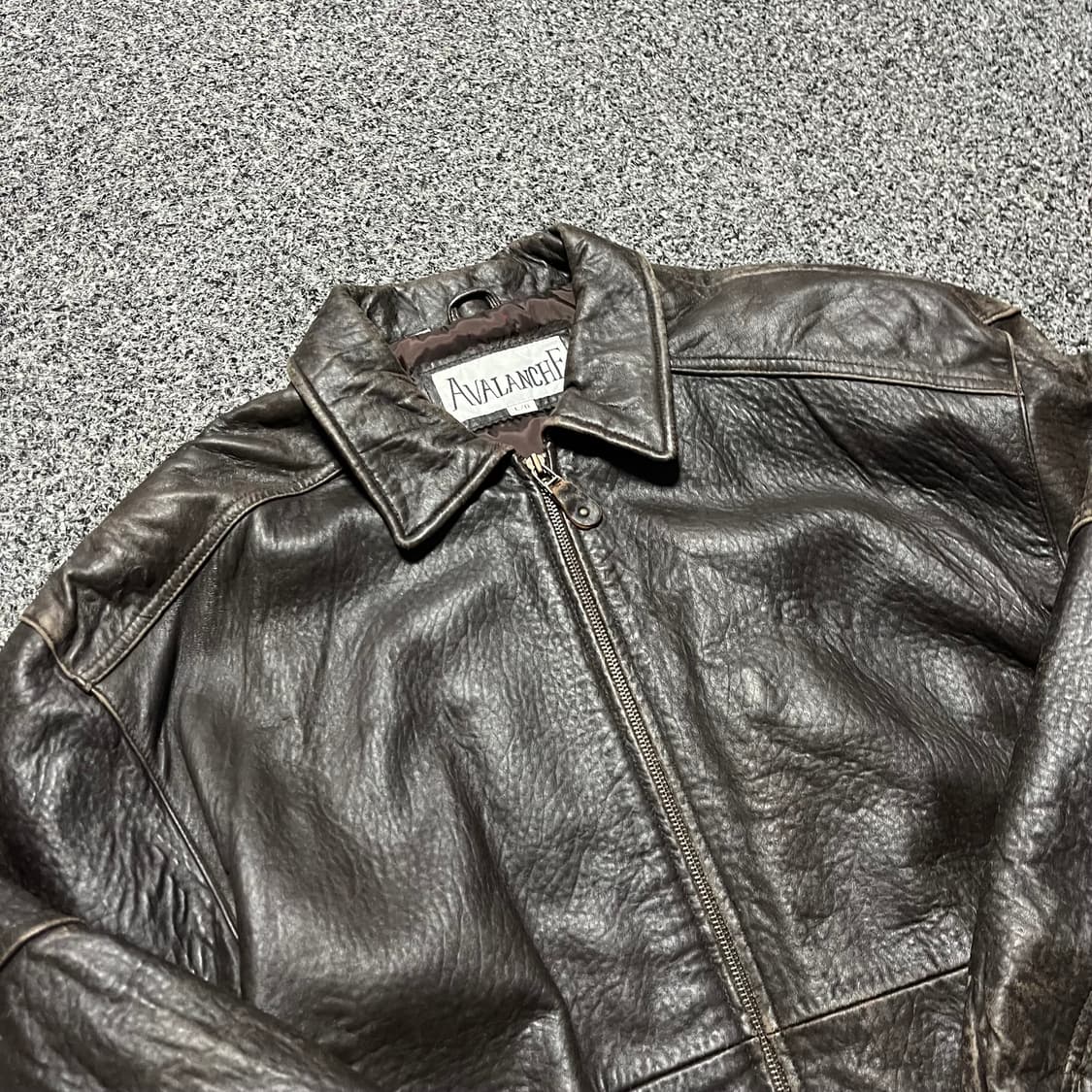 vintage leather jacket  상품이미지6