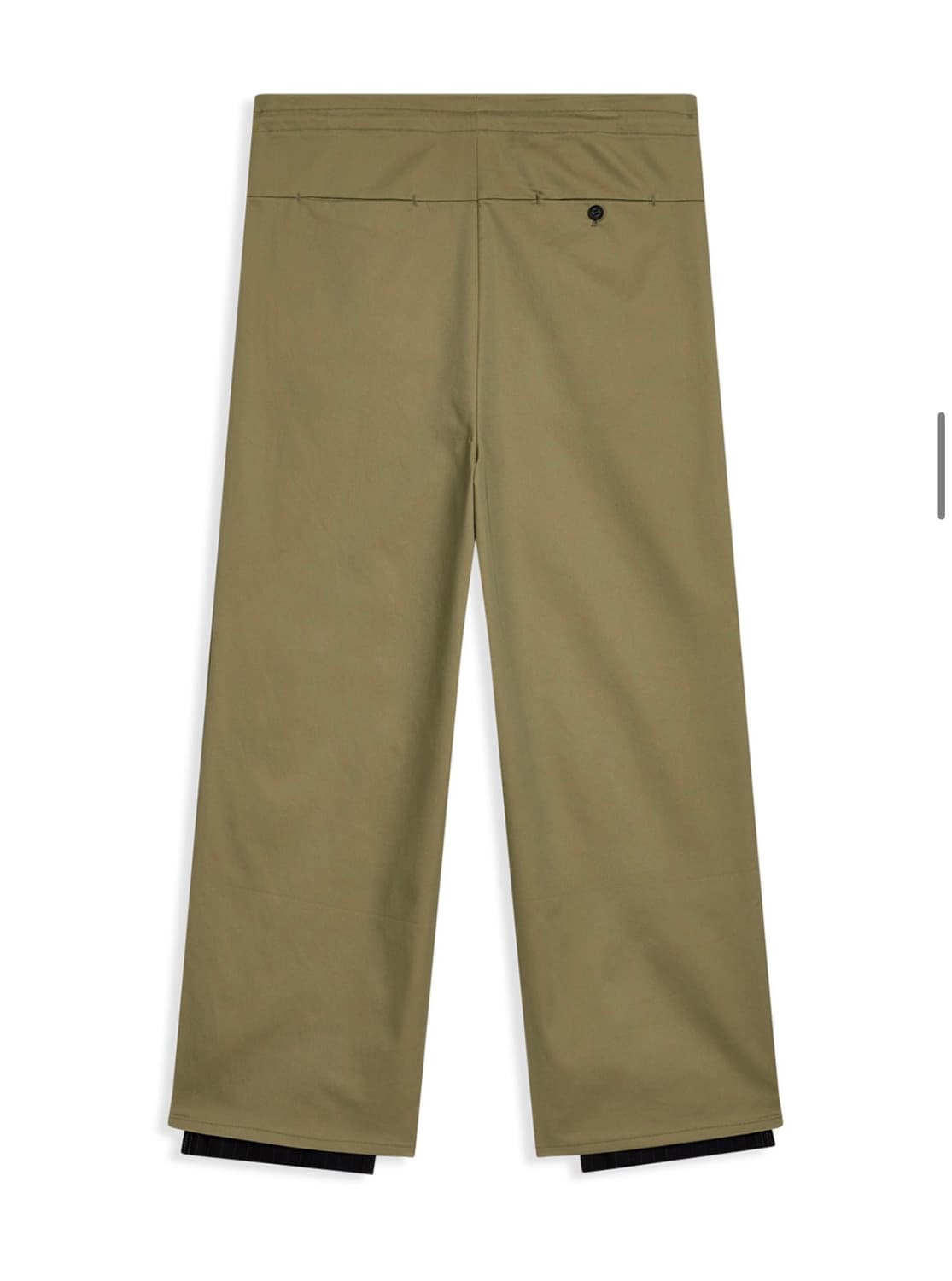 오픈와이와이 FRONT STRIPE LAYERED PANTS, KHAKI 상품이미지5