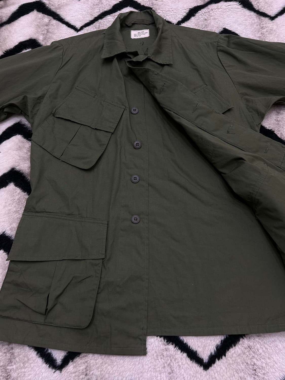 [S]U.S Army 60s 정글 자켓/카키올리브 상품이미지4