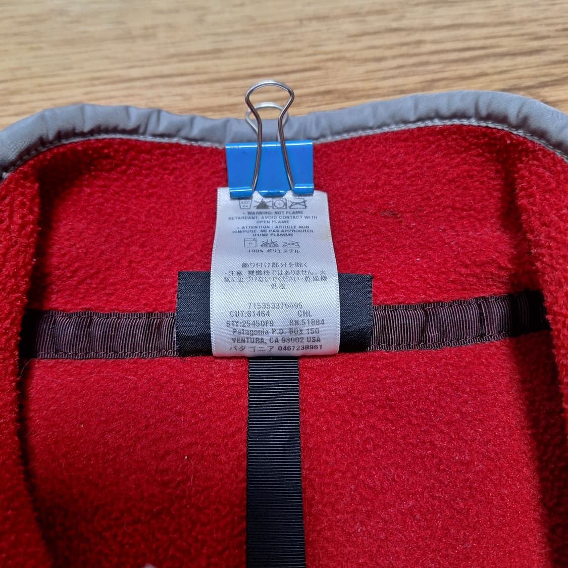 파타고니아 신칠라 스냅티 레드 실버 m 상품이미지4