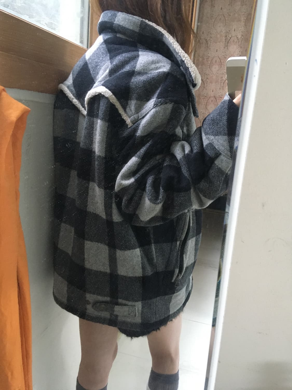 Levi’s 체크 양털 자켓 (unisex) 상품이미지4