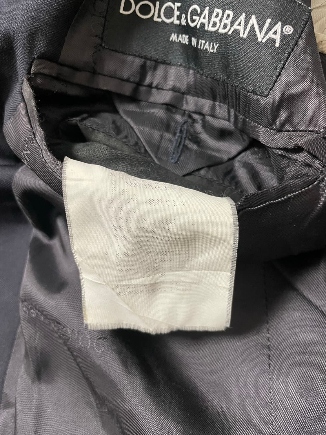 돌체앤가바나 남성 정장 상의 네이비 50 정품 상품이미지5