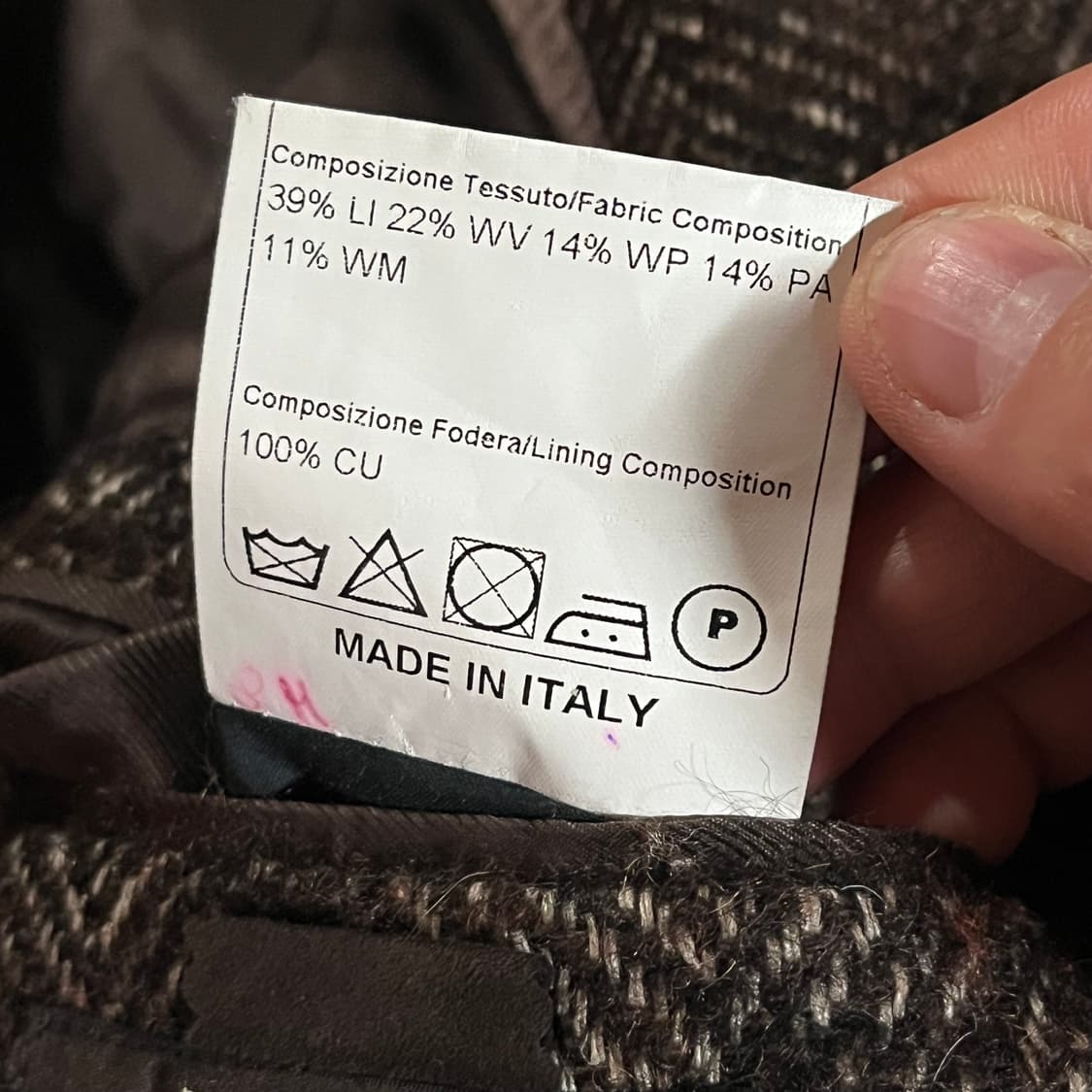 [100] 딸리아또레 헤링본 알파카 코트 상품이미지9