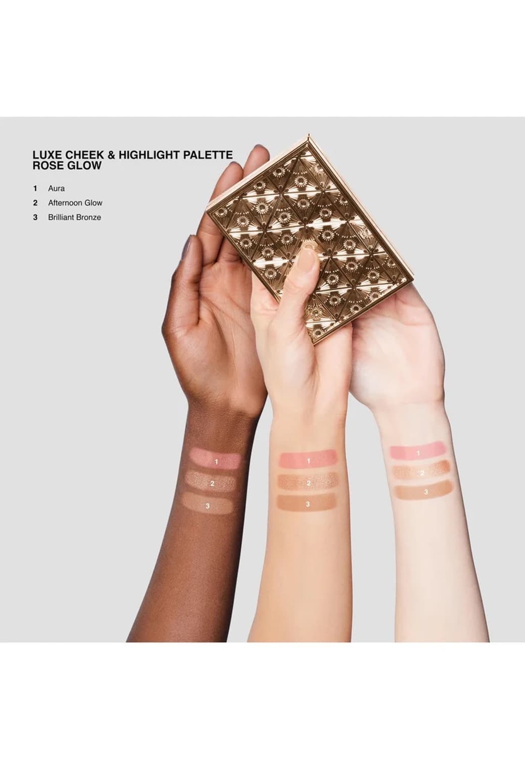 Luxe Cheek & Highlight Palette Rose Glow 상품이미지7