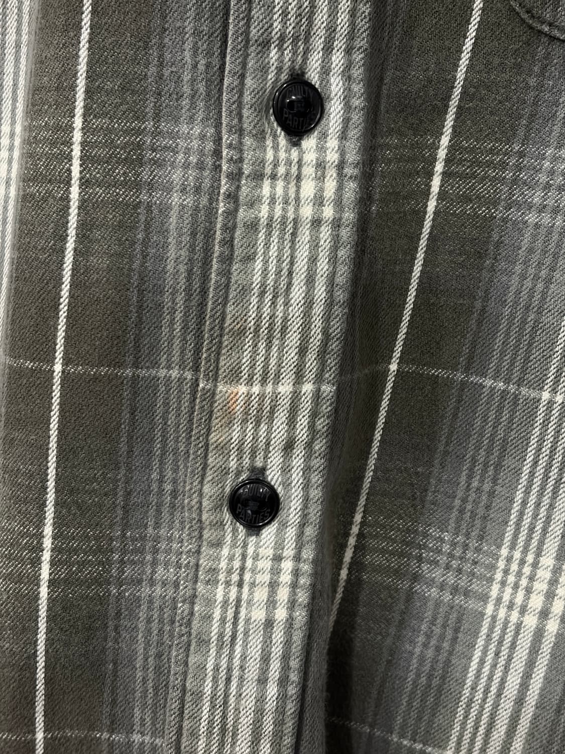 Wacko maria 와코마리아 자수 체크 셔츠 S 상품이미지4