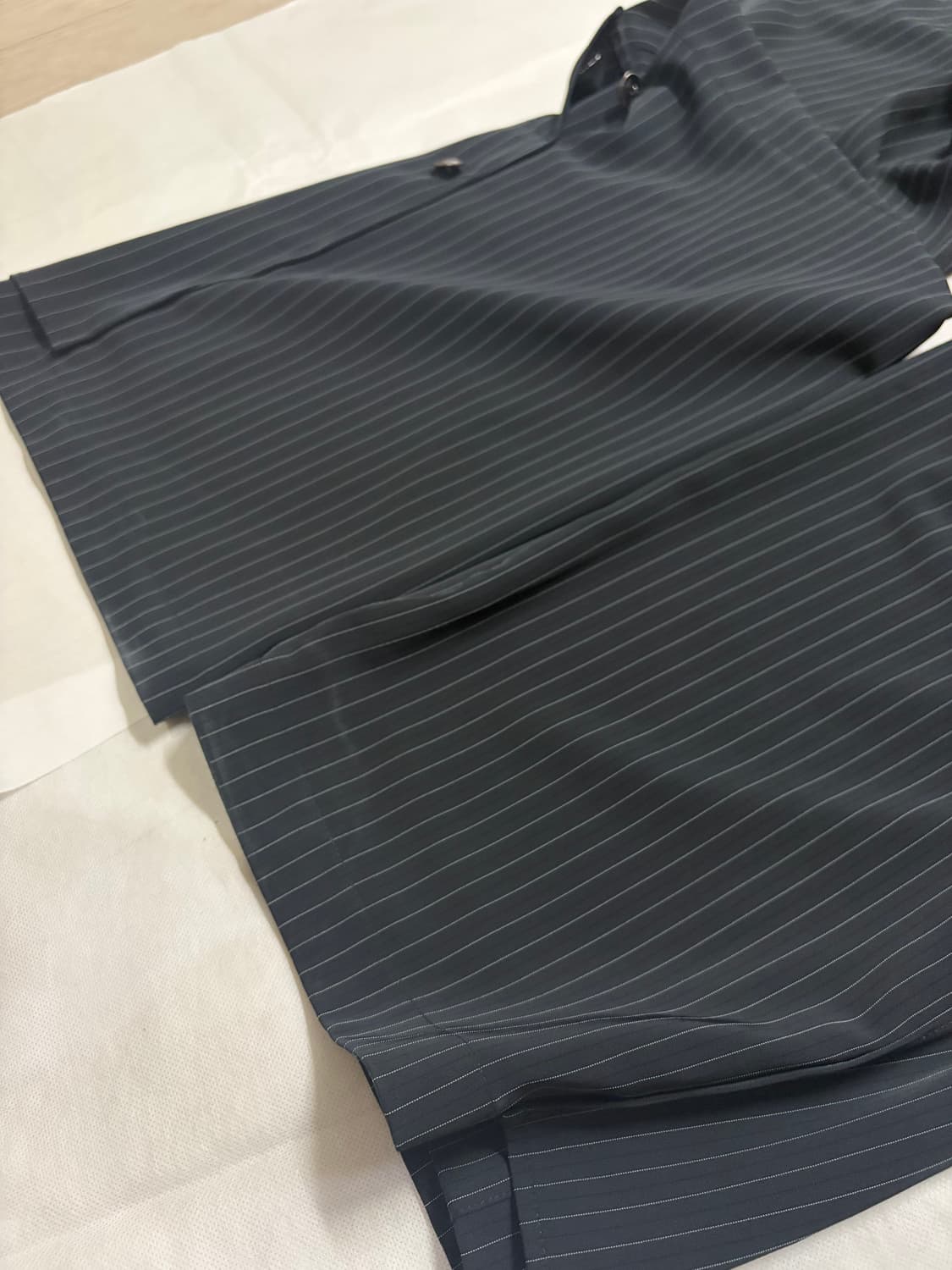 해칭룸 아머 팬츠 스트라이프 네이비 3사이즈 상품이미지8