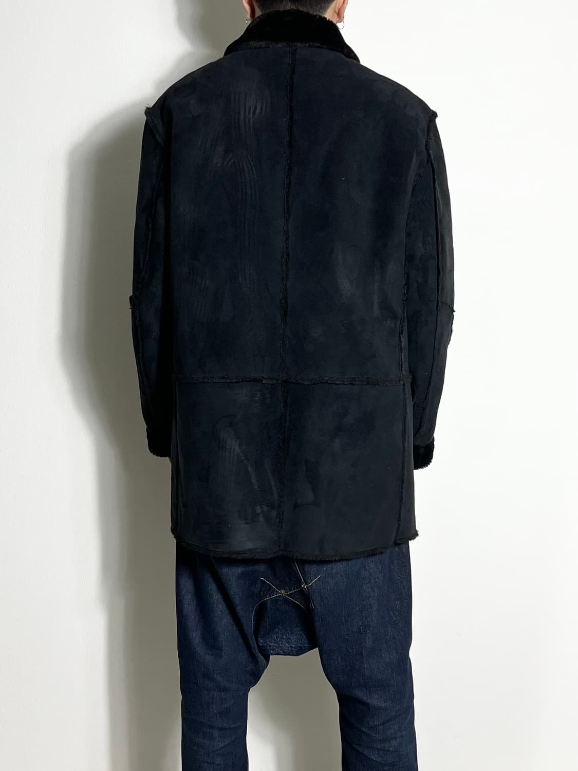 캘빈클라인 무스탕 코트 상품이미지3