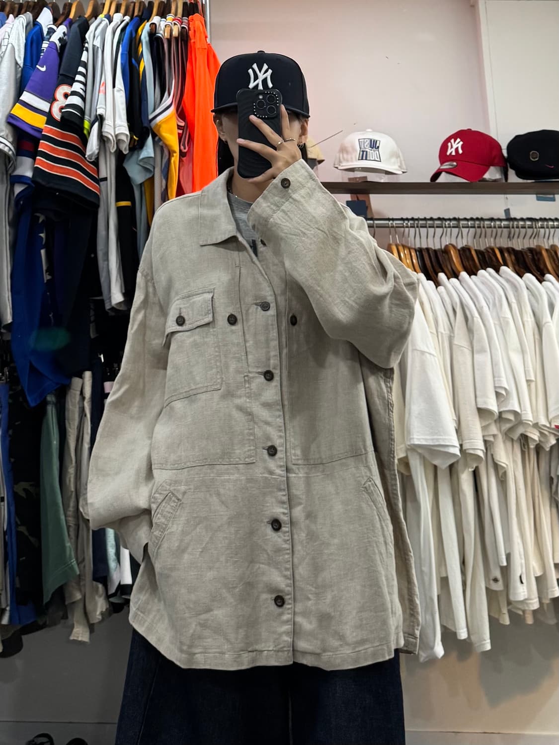 90s 클럽모나코 린넨 자켓 상품이미지9