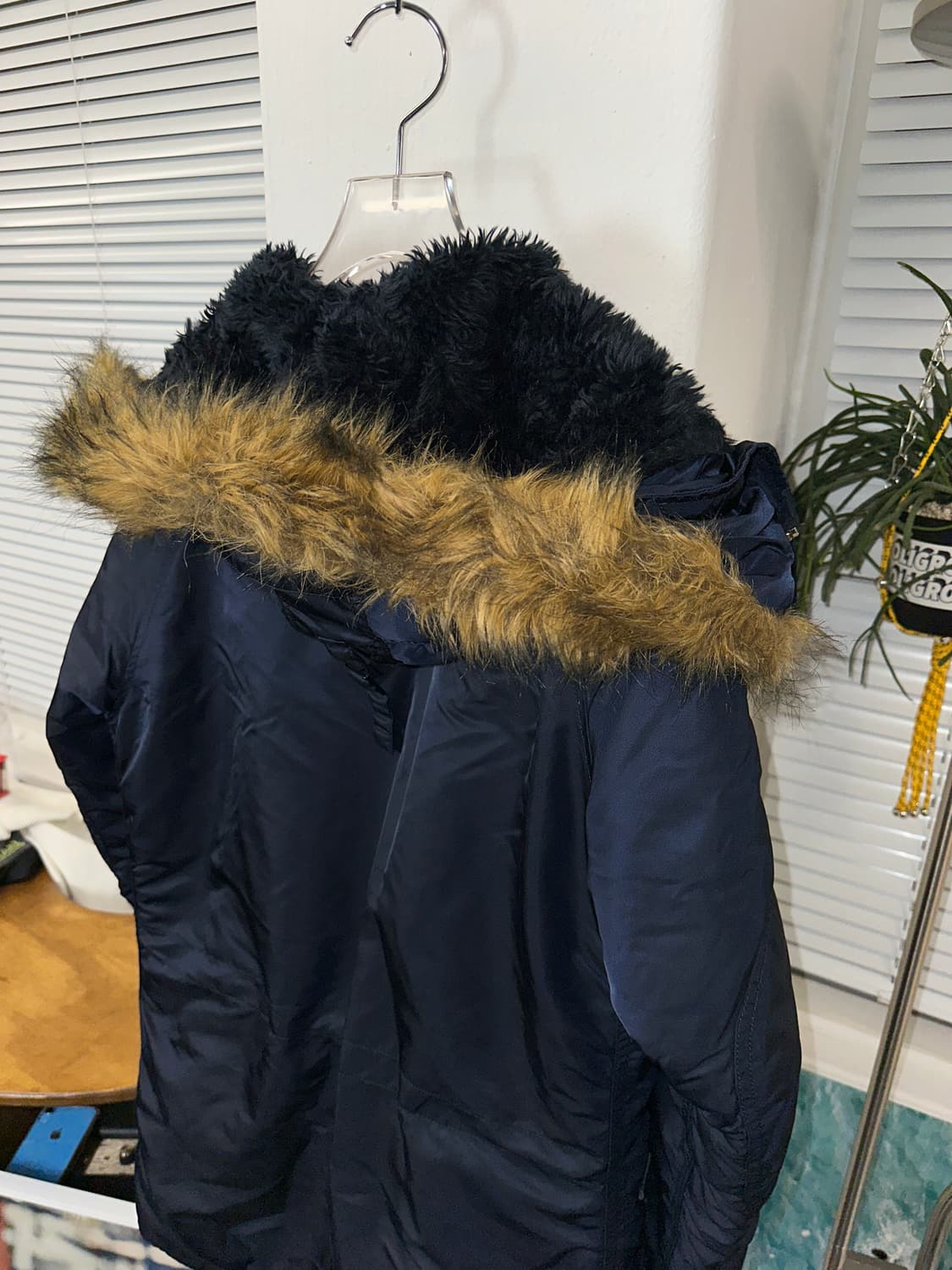 알파 n3b 네이비 패딩 상품이미지3