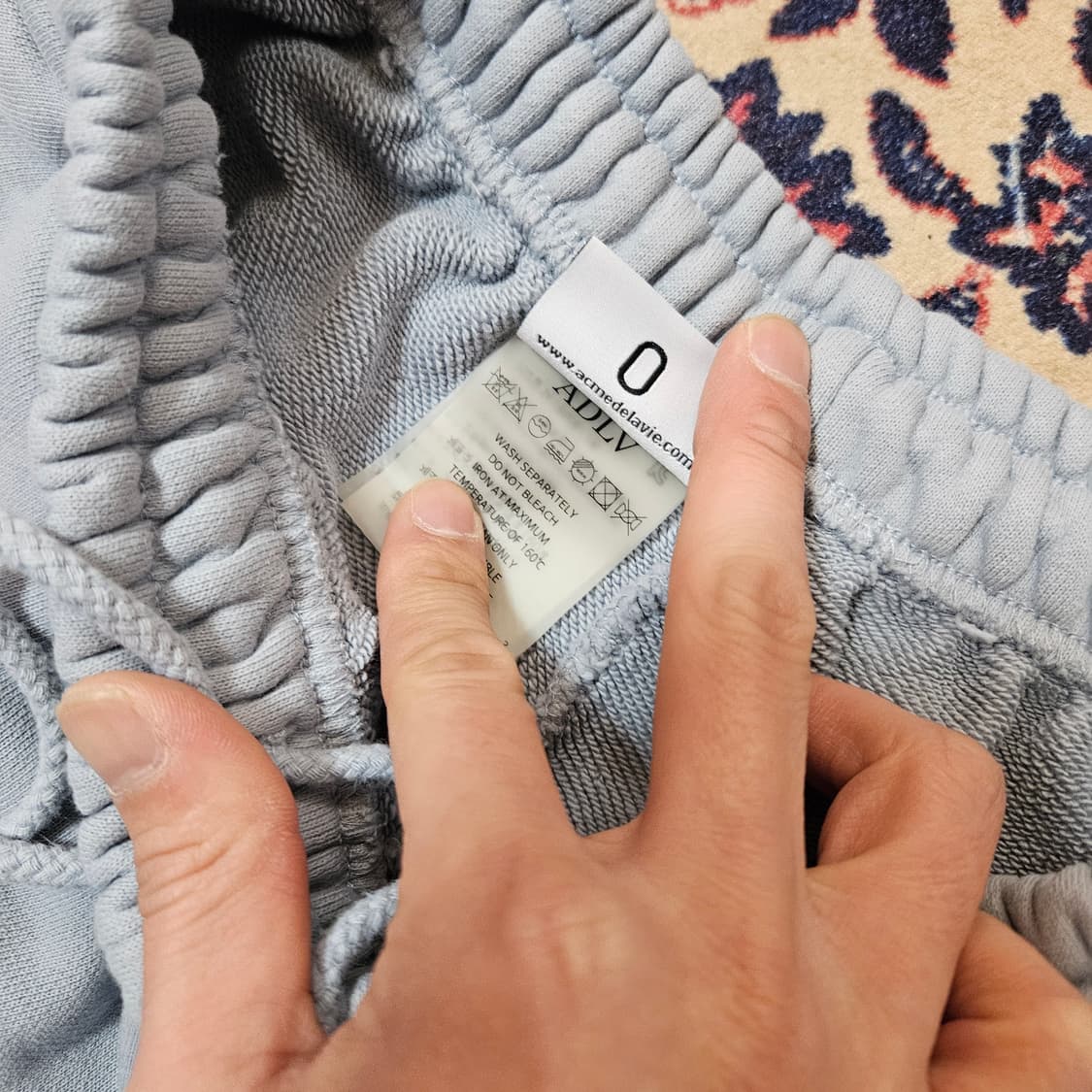 아크메드라비 사이드 레터링 코튼 숏츠 반바지 상품이미지5