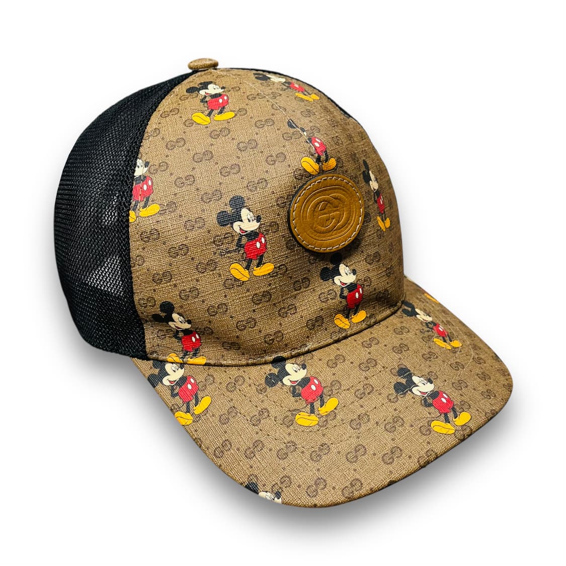 구찌 x 디즈니 미키마우스 GG 캔버스 트러커 캡 상품이미지1