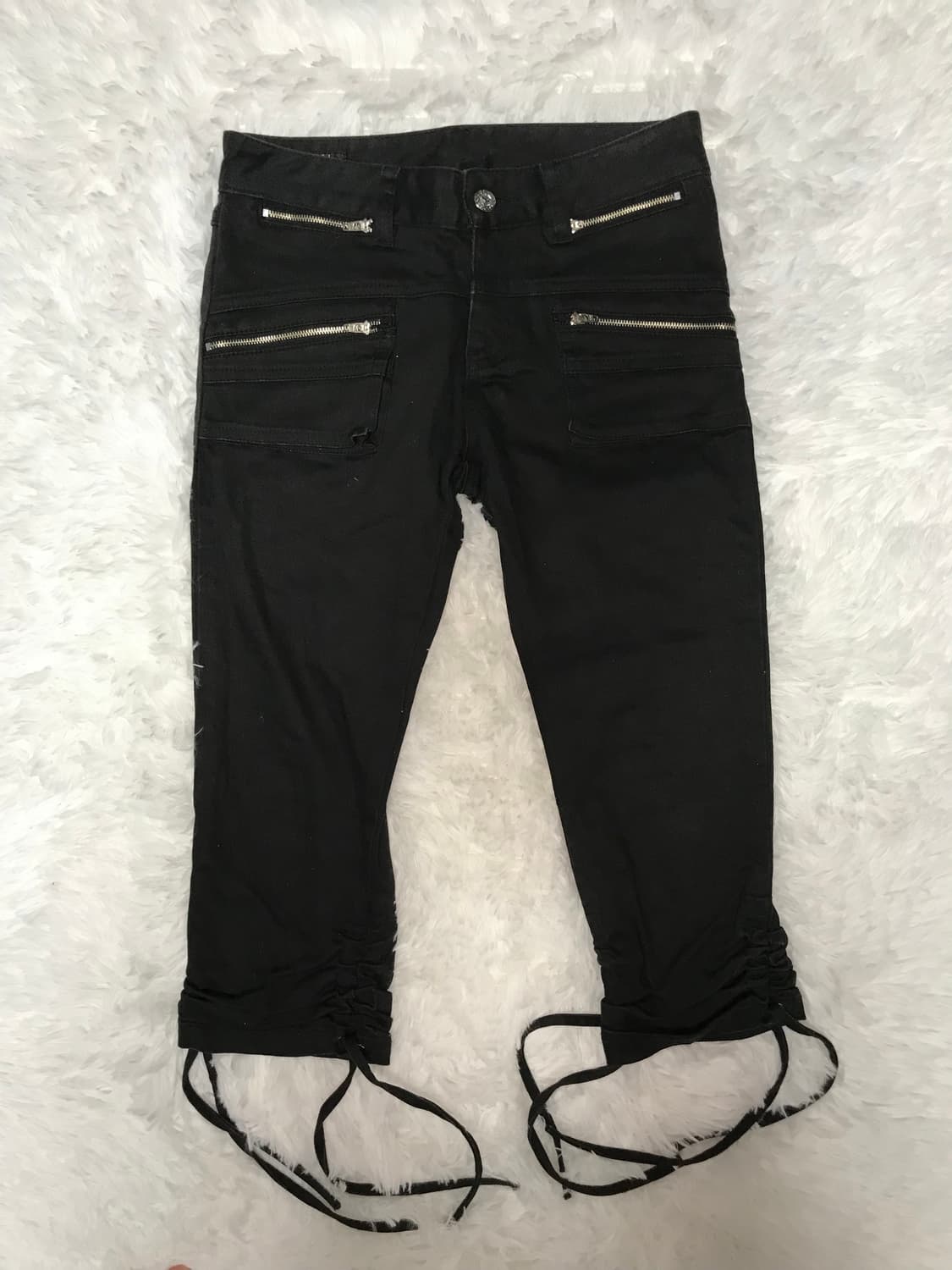 black vintage capri pants 상품이미지1