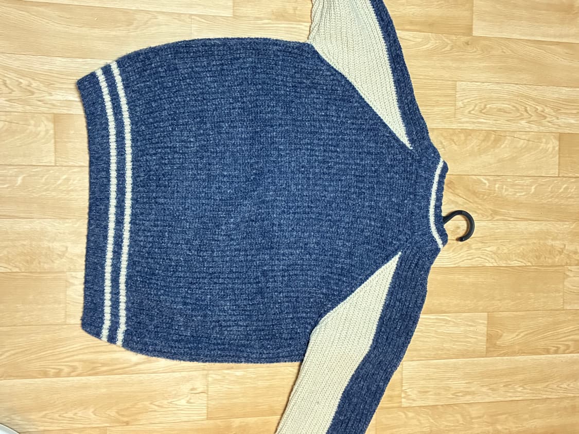 블루 니트 자켓 상품이미지4