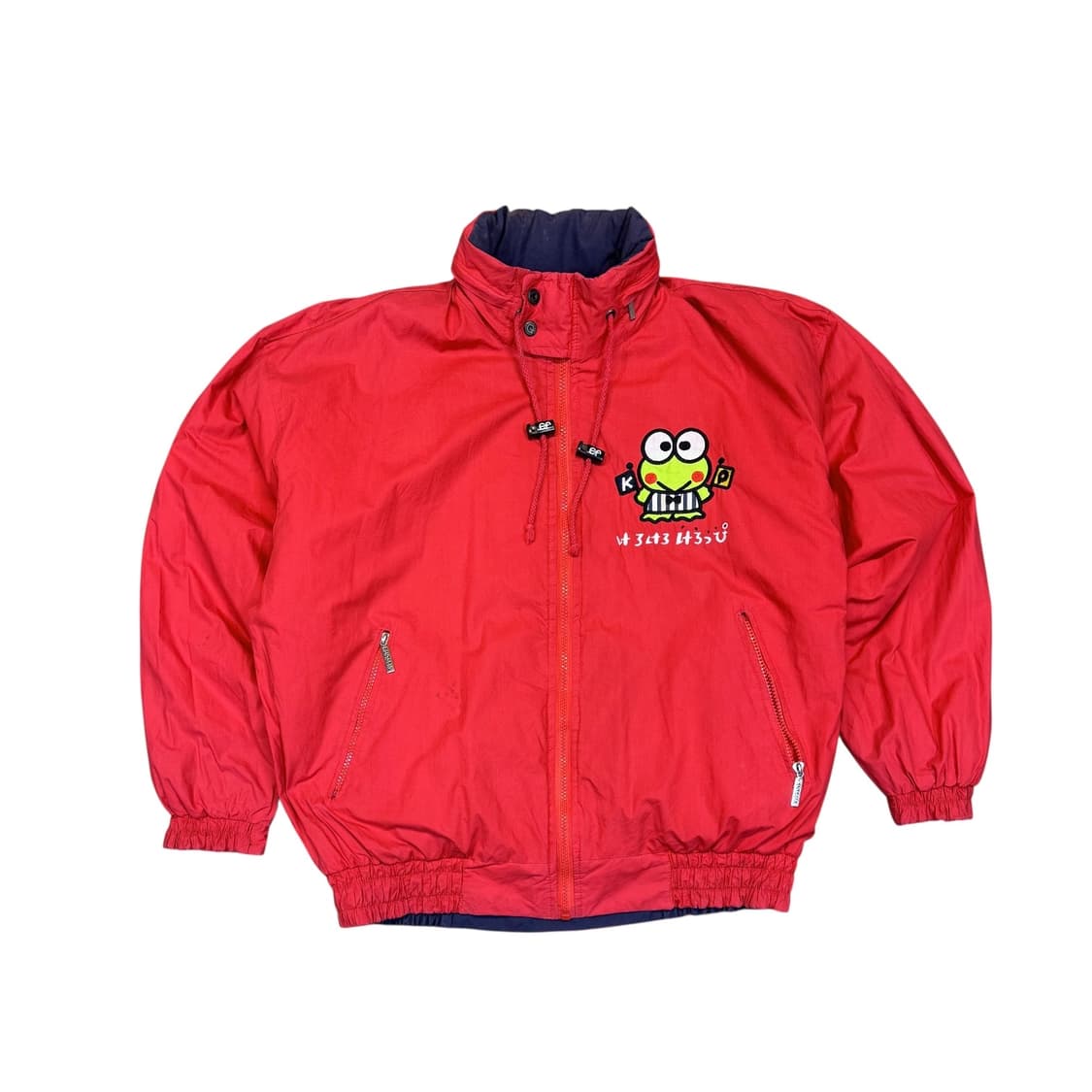 90s 케로케로 캐로피 제팬 블루종 자켓 (L)   상품이미지1