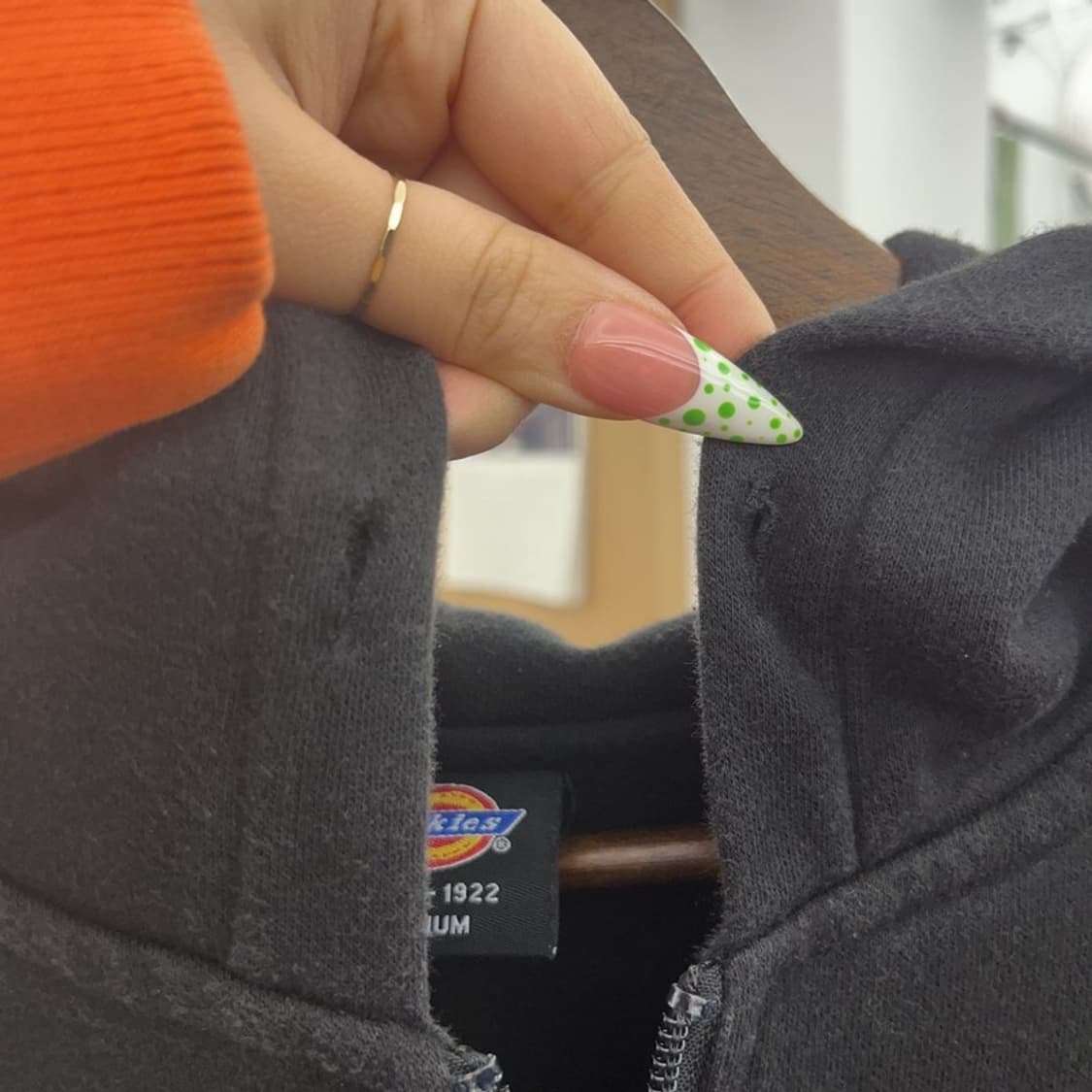 디키즈 올드스쿨 .스트릿 사이드 스펠로고 후드집업 M C08895 상품이미지8