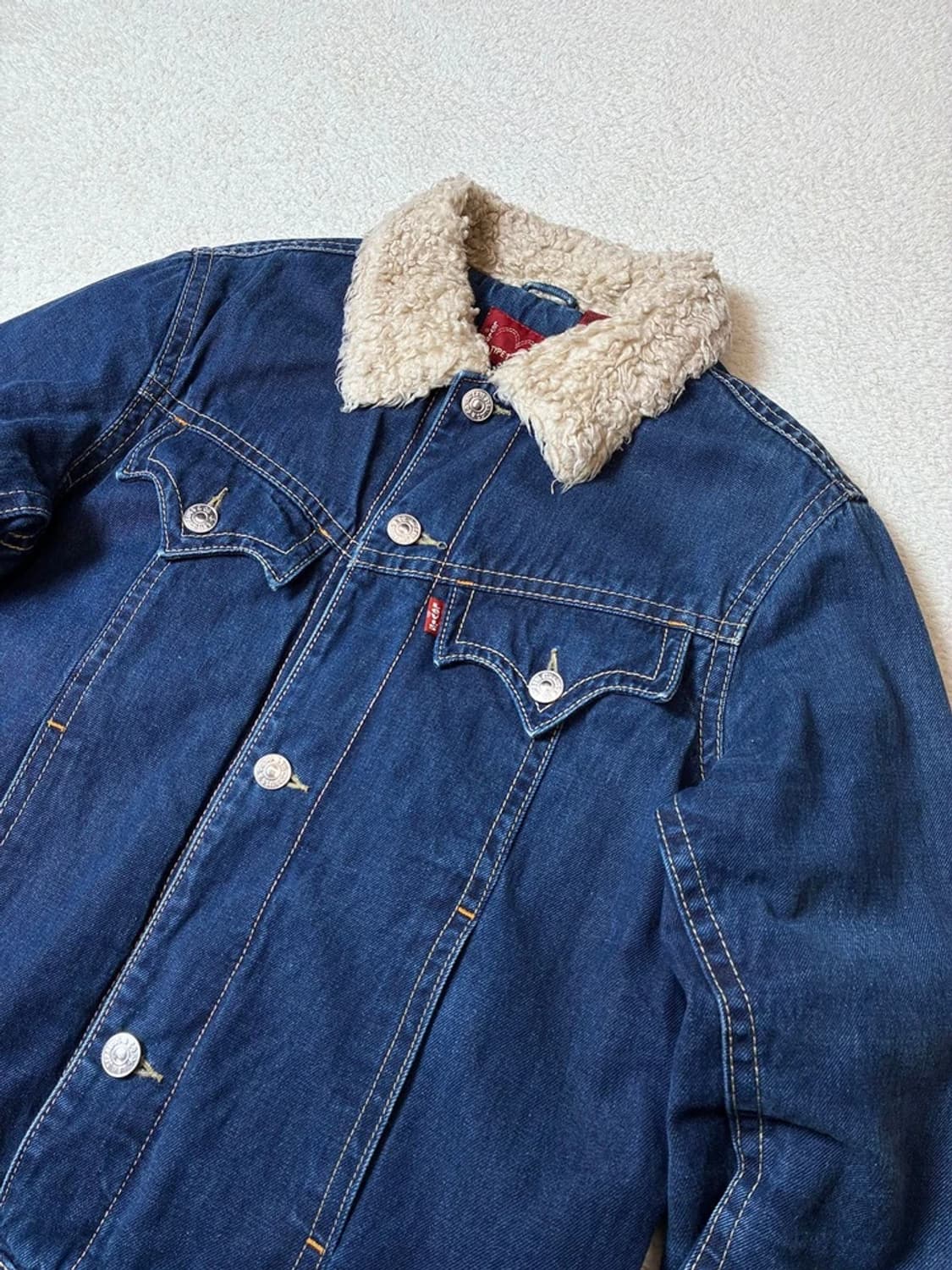 리바이스 00's 타입원 쉐르파 트러커 데님 자켓 PN7333 상품이미지2