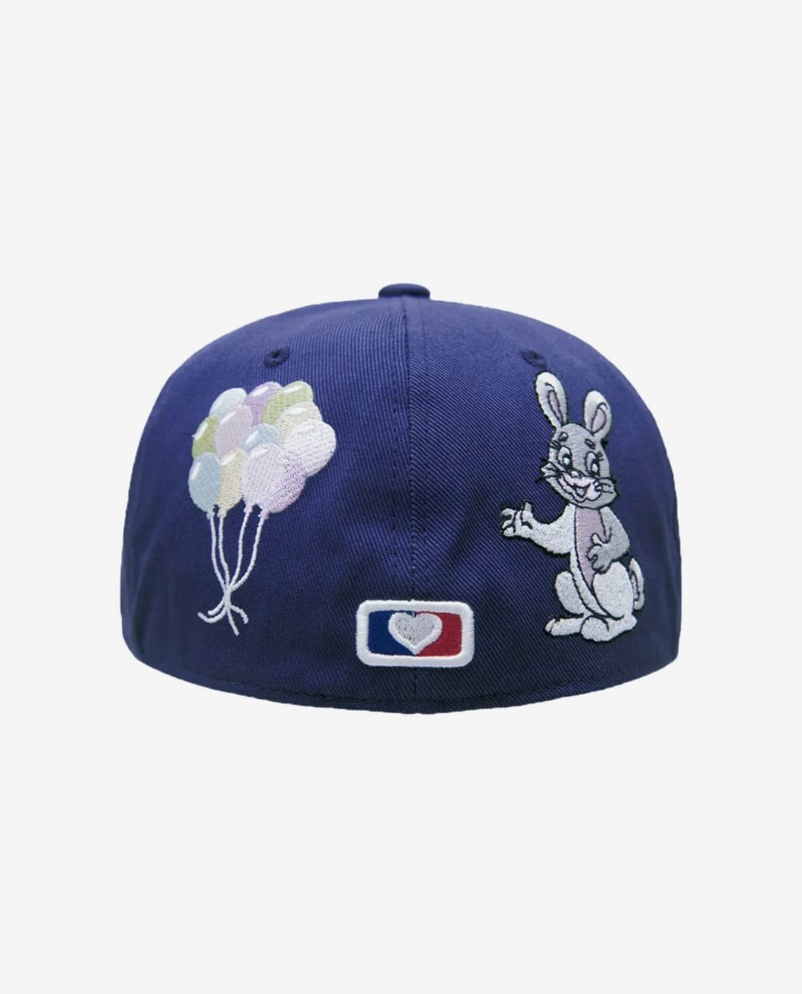 더뮤지엄비지터 RABBIT EMBROIDERY CAP (BLUE) 상품이미지1