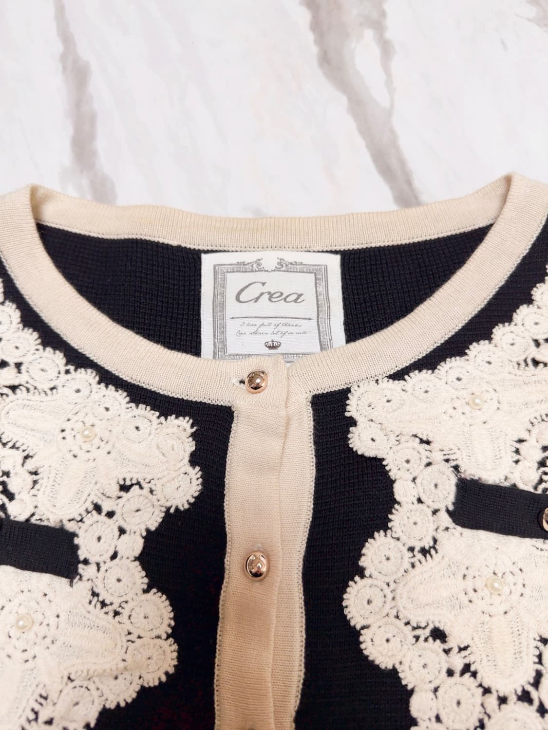 Crea 레이스 가디건 상품이미지9