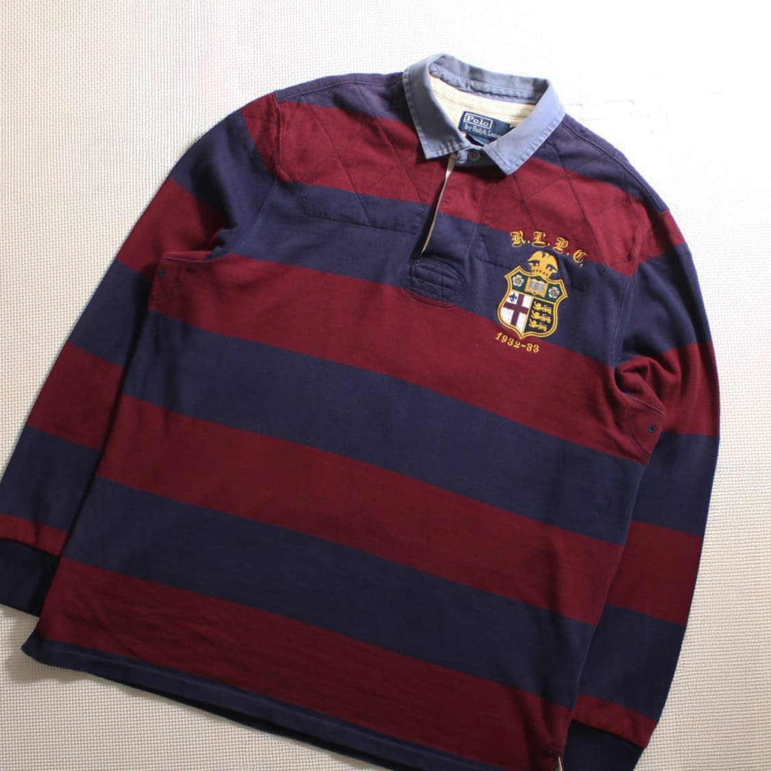 Polo 폴로 랄프로렌 스트라이프 크레스트 럭비셔츠  상품이미지2