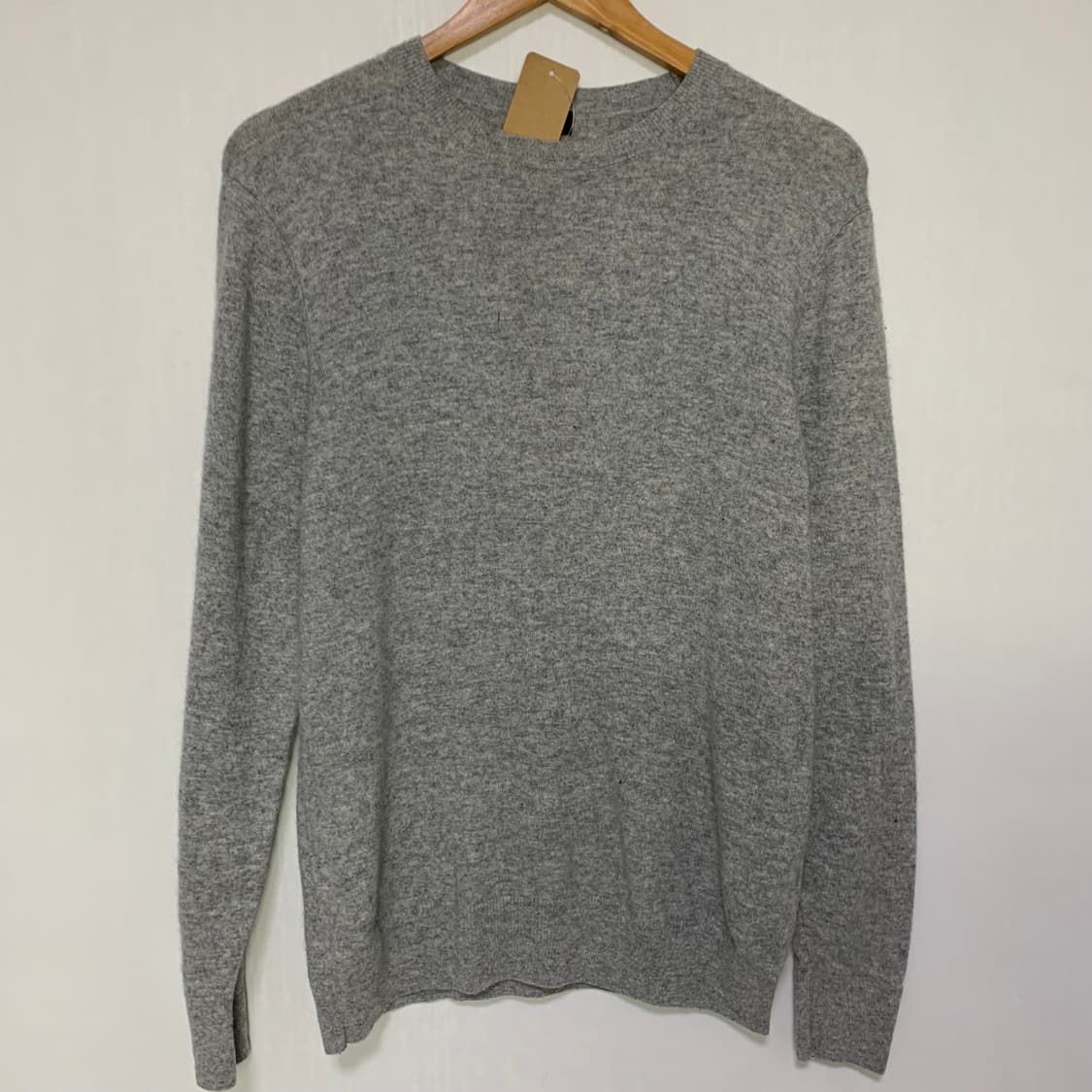 유니클로 빈티지 캐시미어 니트 그레이 여성 M 남성 S 상품이미지2