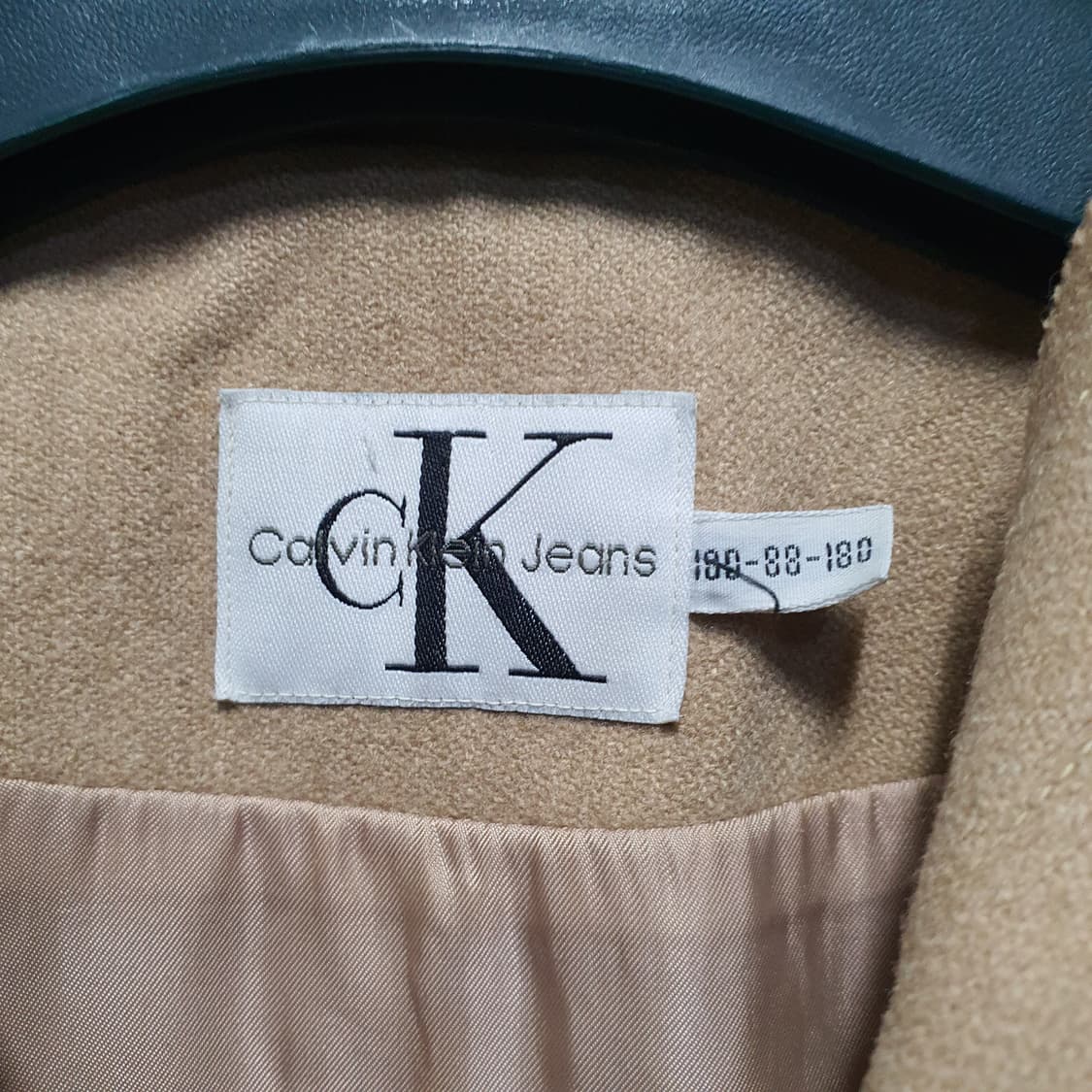 캘빈클라인 남성 코듀로이 더플 울 롱 코트  상품이미지6