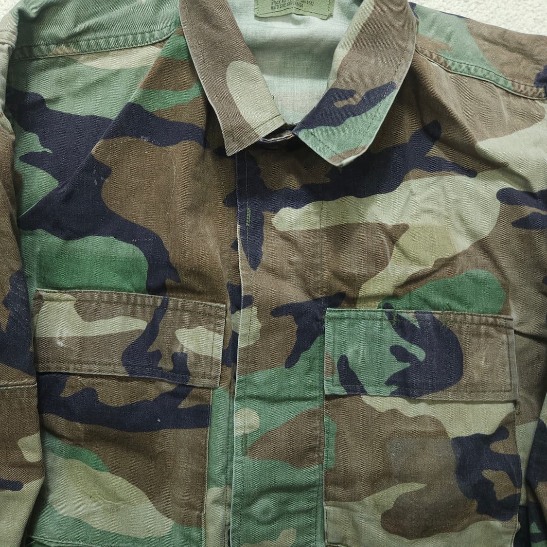 미군 우드랜드 bdu 자켓 S S 상품이미지5