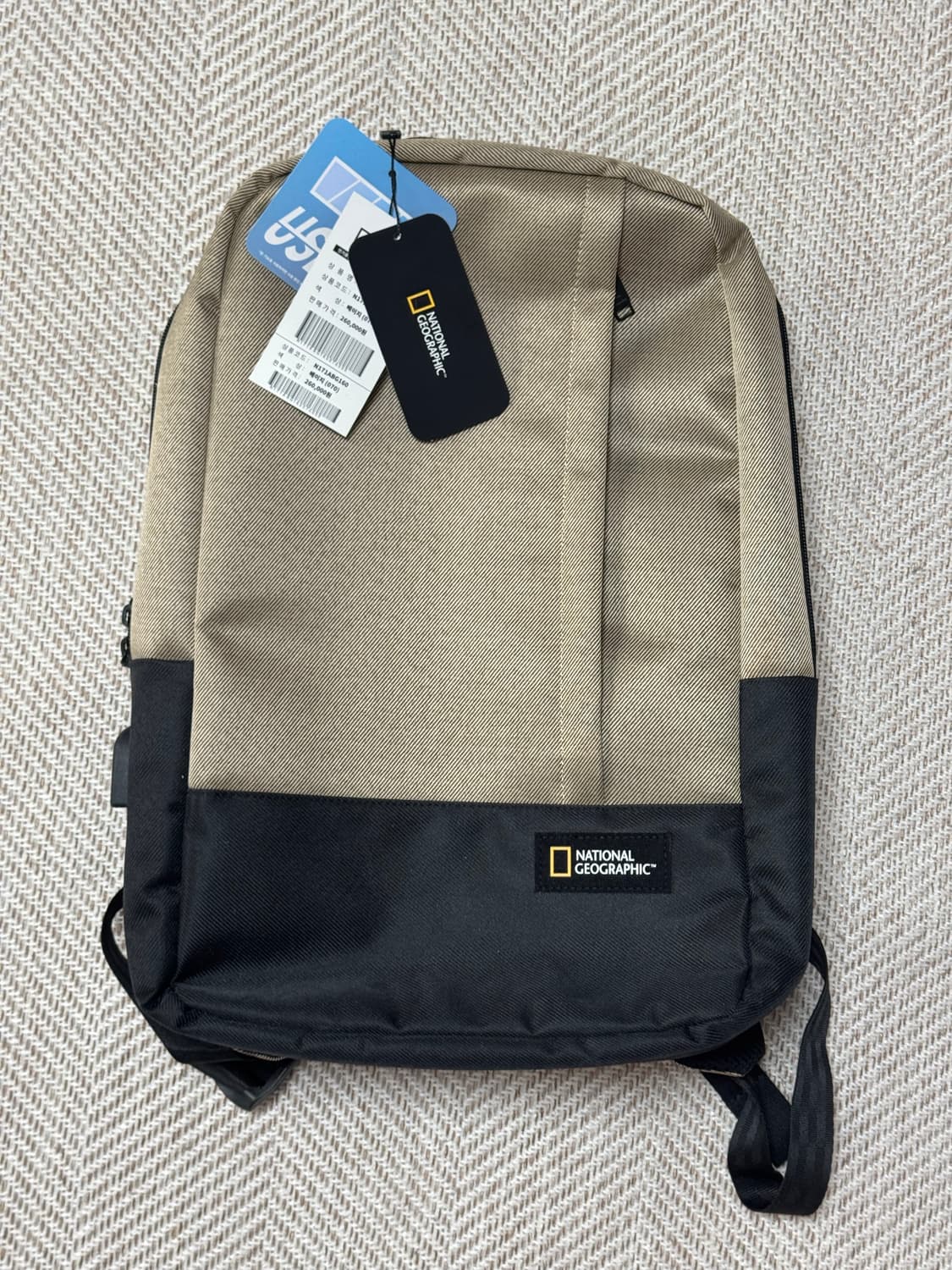 내셔널 지오그래픽 백팩 베이지 상품이미지1