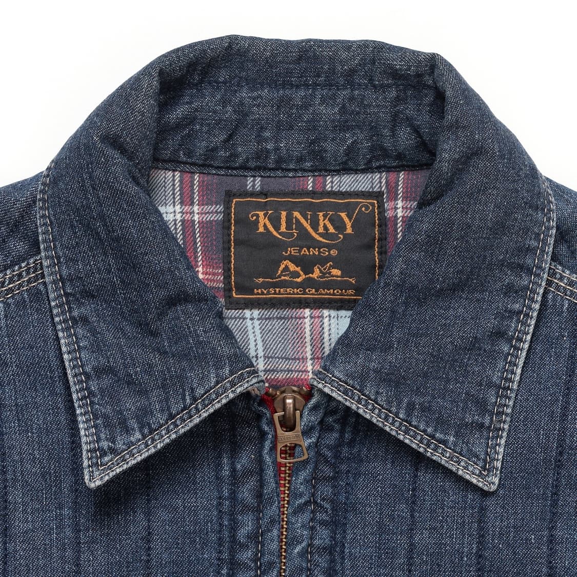 Hysteric Glamour 패치 데님 블루종 자켓  상품이미지9