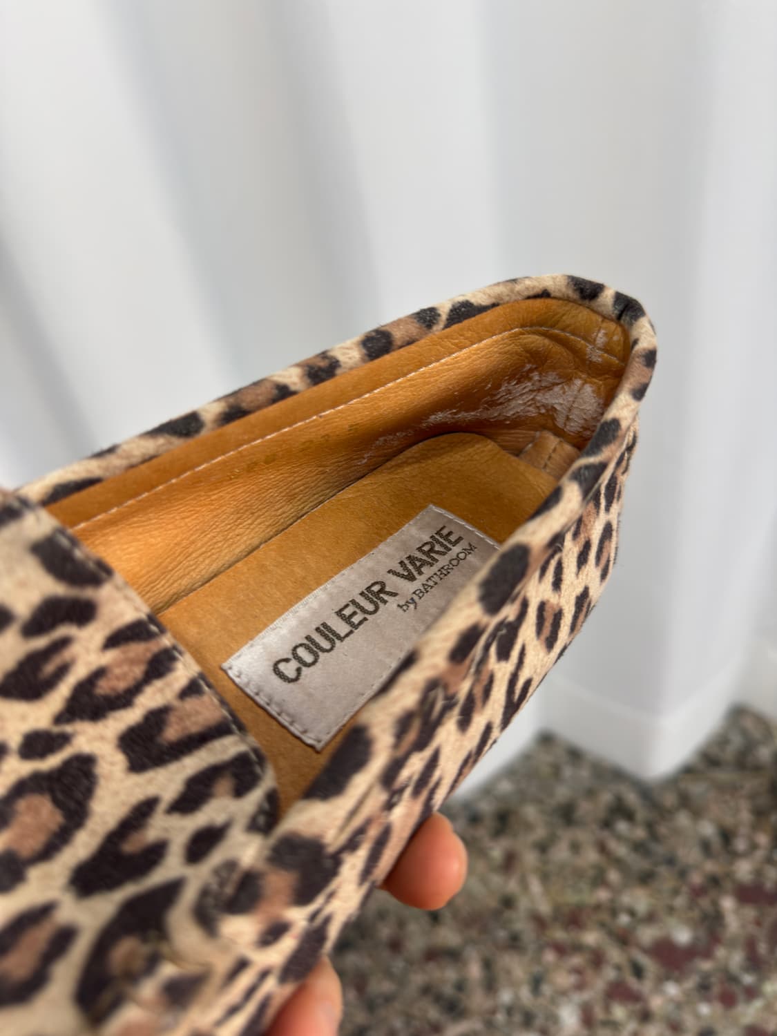 couleur varie leopard flat shoes 상품이미지4
